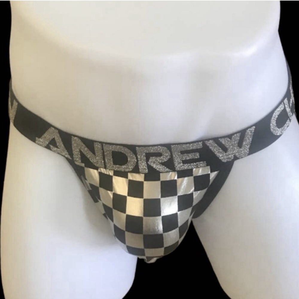 Andrew Christian  Metallic Icon Jock with Almost Naked XL Extra Large